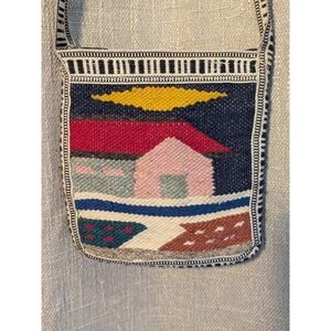 Tapestry Bag Textile Crossbody Bag